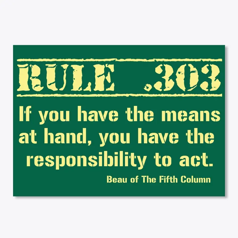 Rule 303